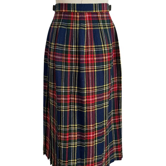 Jesburgh Kiltmakers Dresses & Skirts - Vintage Scottish Kilt Skirt Size 8 Jedburgh Kiltmakers Plaid Tartan Wool